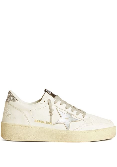 Sneakers ballstar II in bianco golden goose - donna